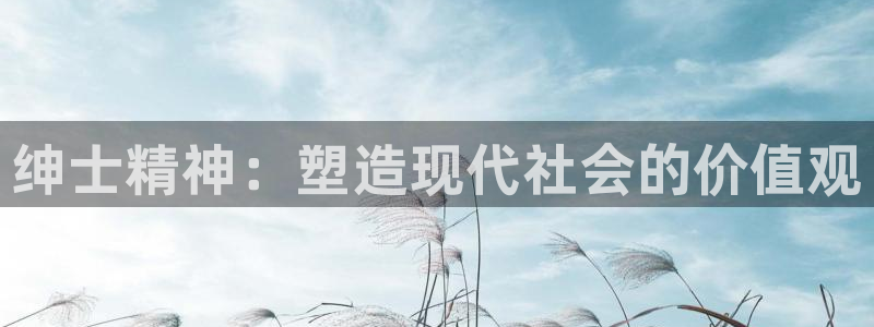 好看的汗汗漫画：绅士精神：塑造现代社会的价值观