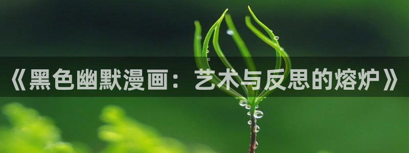 美丽新世界汗汗漫画：《黑色幽默漫画：艺术与反思的熔炉》